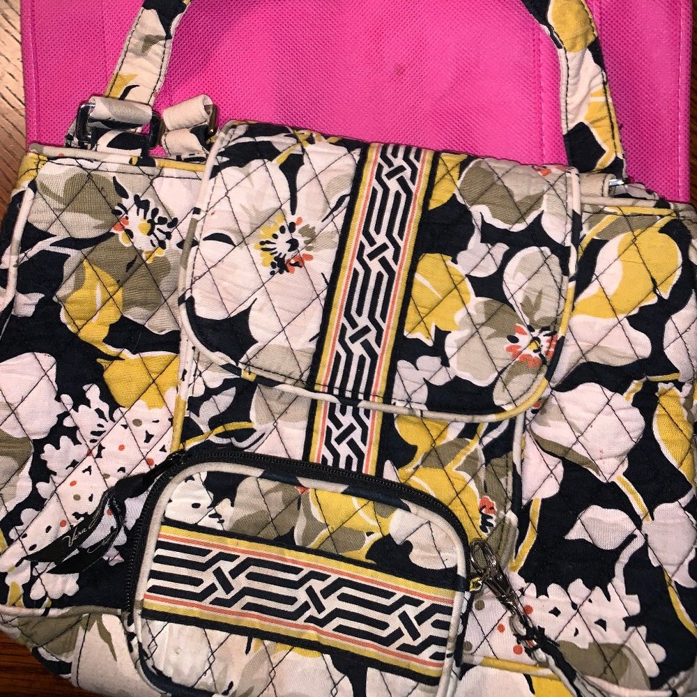 Vera Bradley Dogwood Purse and Wristlet